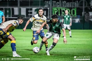 San Martín lo ganaba, se cayó en el complemento y quedó comprometido