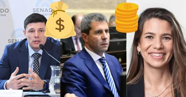 senadores caraduras chorros