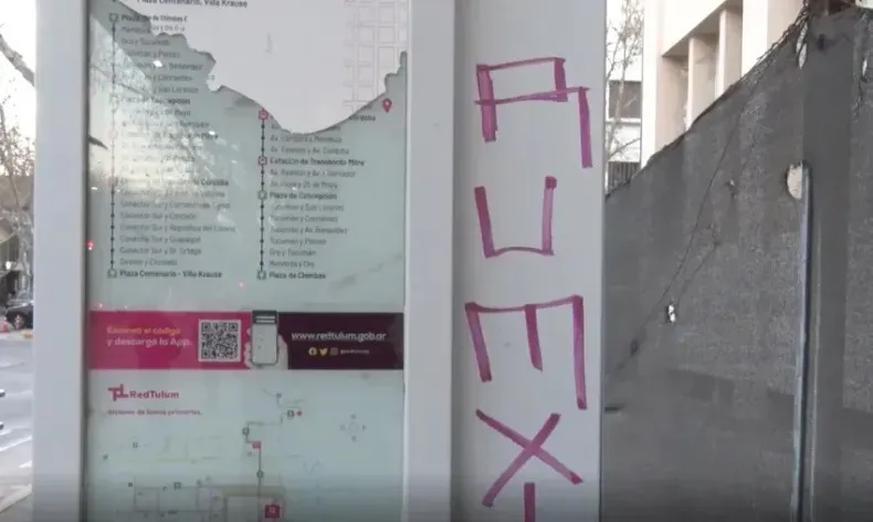 estacion cordoba vandalos cochinos