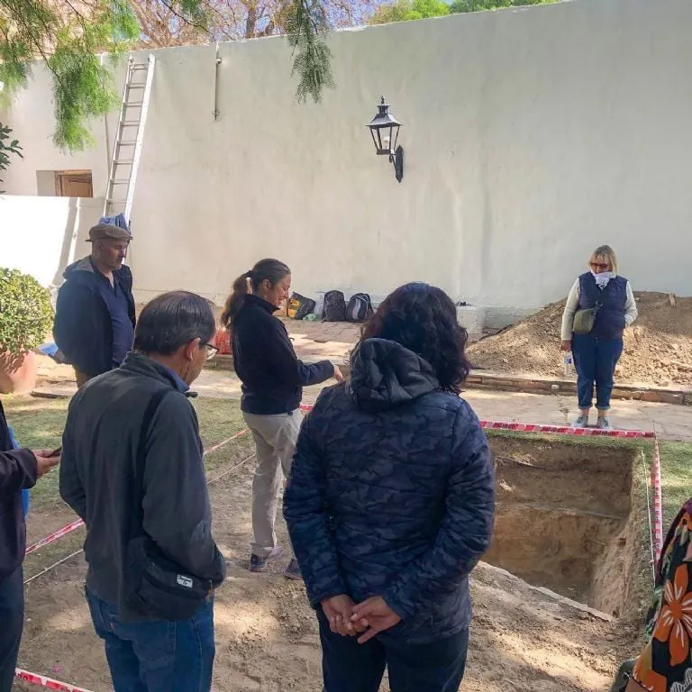 casa sarmiento excavacion