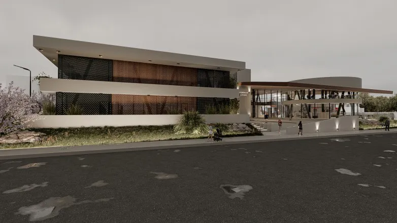hospital maqueta