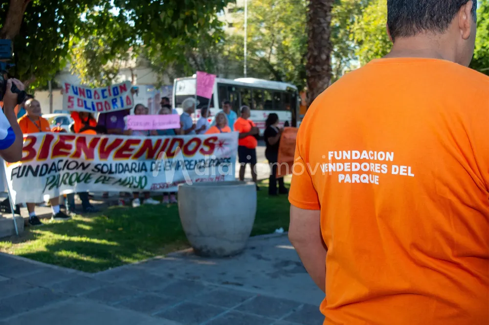 manteros parque vendedores