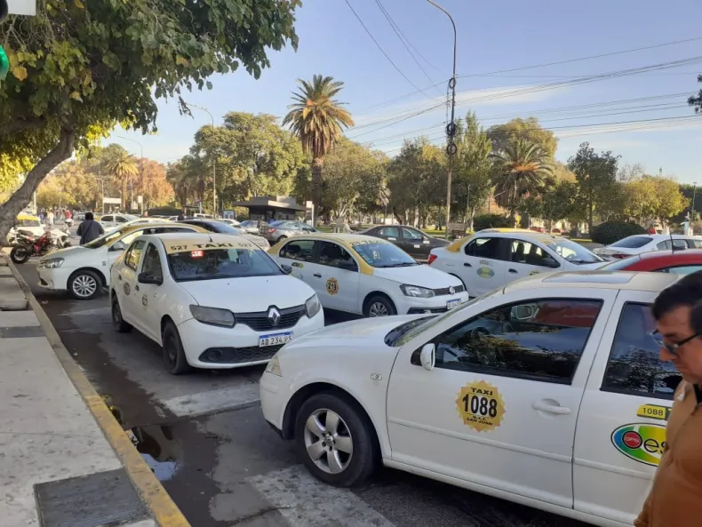 taxis manifestacion