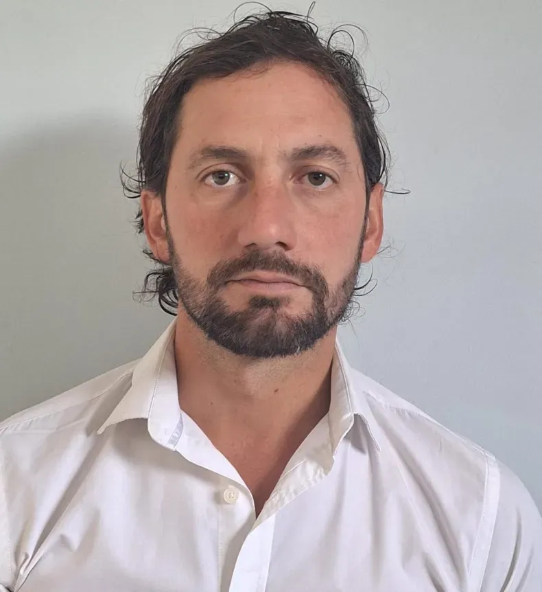  Primer plano del Director de Hidráulica de San Juan, Raúl Ruiz Sendra.