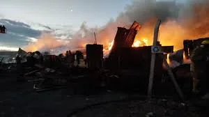 Giro en la causa por el incendio en el Parque Industrial de Chimbas: confirman que fue intencional