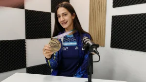 Sara Toia brilló y va por más en el patinaje