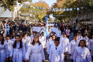 San Juan define los detalles del tradicional desfile cívico-militar por el 25 de Mayo en el centro capitalino