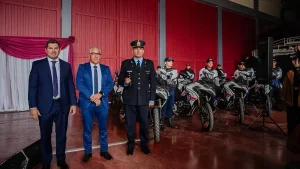 San Juan sumó 36 motocicletas para reforzar la prevención policial y los controles de tránsito