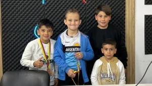 Tienen entre 6 y 8 años y ya representan a San Juan en el BMX