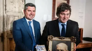 Orrego confirmó que viajará con Milei a París y buscará inversiones para San Juan