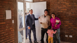 Más de 50 familias de Jáchal cumplieron el sueño de la casa propia